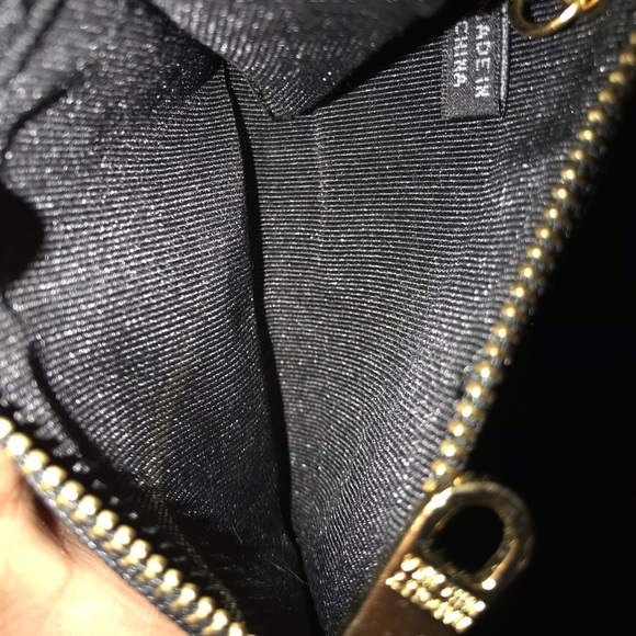 Badgley Mischka black leather card/key case - Picture 3 of 4